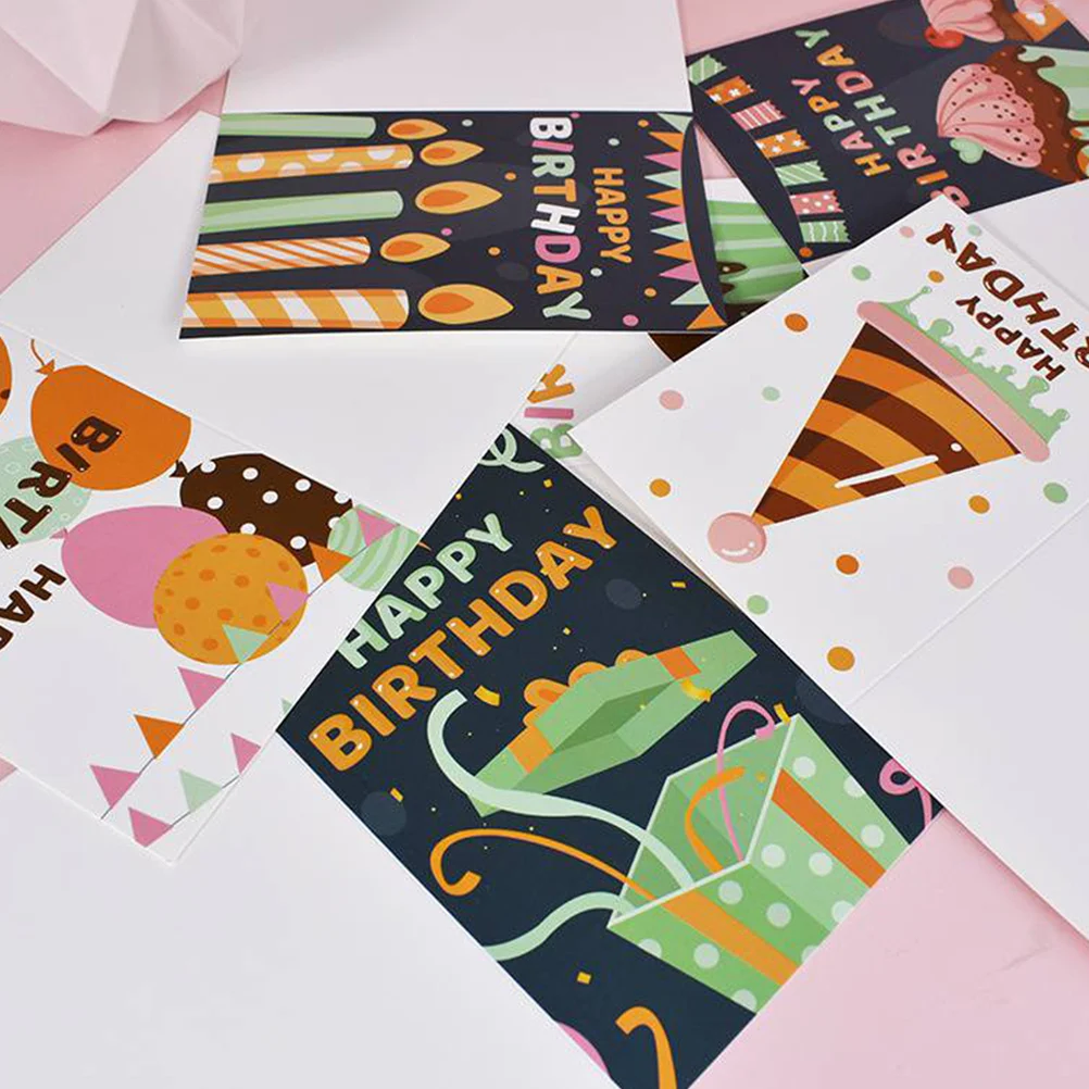 

Birthday Card Gift Supplies Envelope Bulk Paper Party Greeting Cards Blank and Envelopes for Making