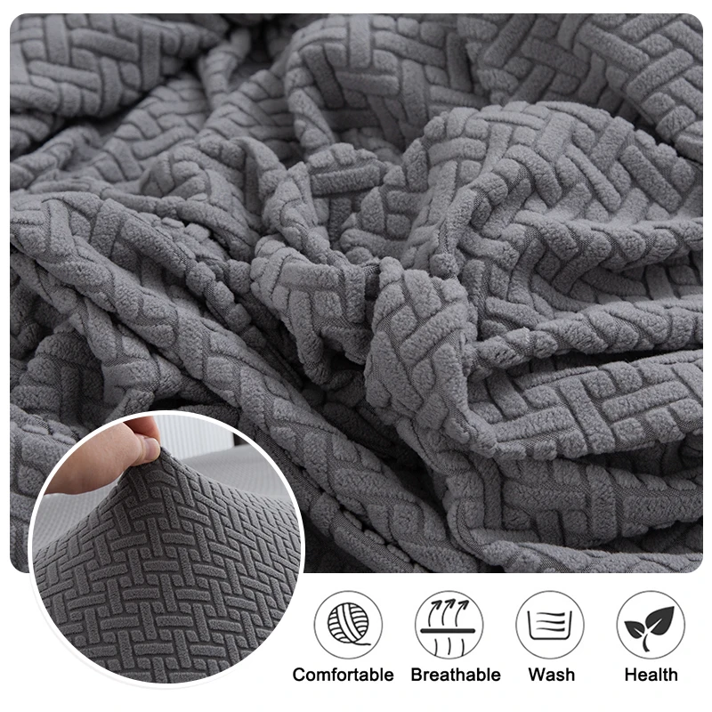 Sarung Sofa elastis, penutup Sofa kain Jacquard elastis dengan pelindung kursi malas anak laki-laki santai berlengan untuk ruang tamu