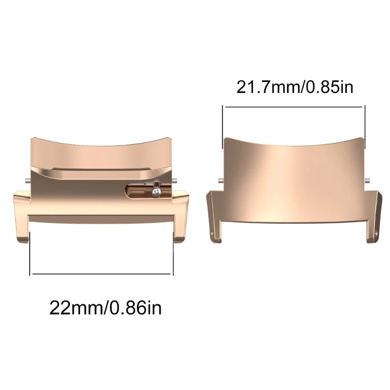 Адаптеры ремешка для часов 2 Нержавеющий разъем для ремешка Простая установка K1KF