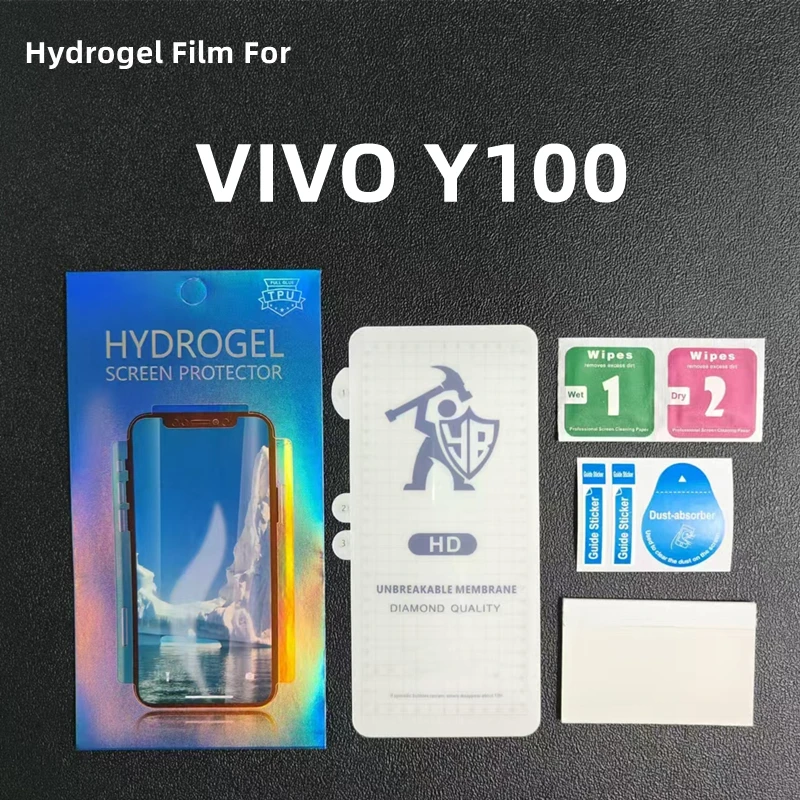 2/3/4pcs HD Hydrogel Film For VIVO Y100 Screen Protector For VIVO Y100 Clear Protective Film Not Tempered Glass