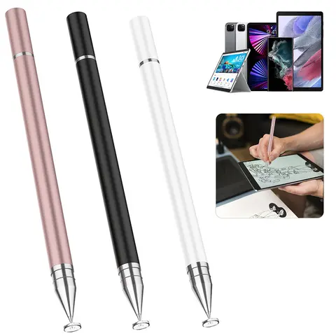 Universal 2 in 1 Stylus Pen Drawing Tablet Capacitive Touch Screen Smart Pencil For iPad iOS Android Phone
