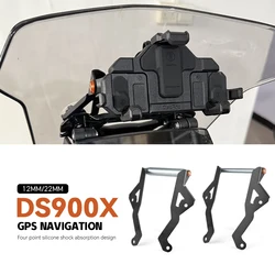 New FOR Voge DS900X DSX 900 DSX Motorcycle Accessories GPS Phone Holder Stand Navigation Bracket Stand Shock Absorber Stand