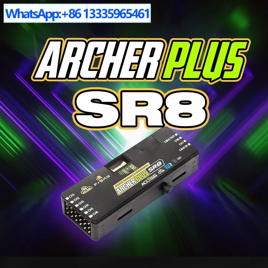 FrSky ARCHER PLUS SR8 self-stabilizing receiver 8-channel fixed wing drone receiver