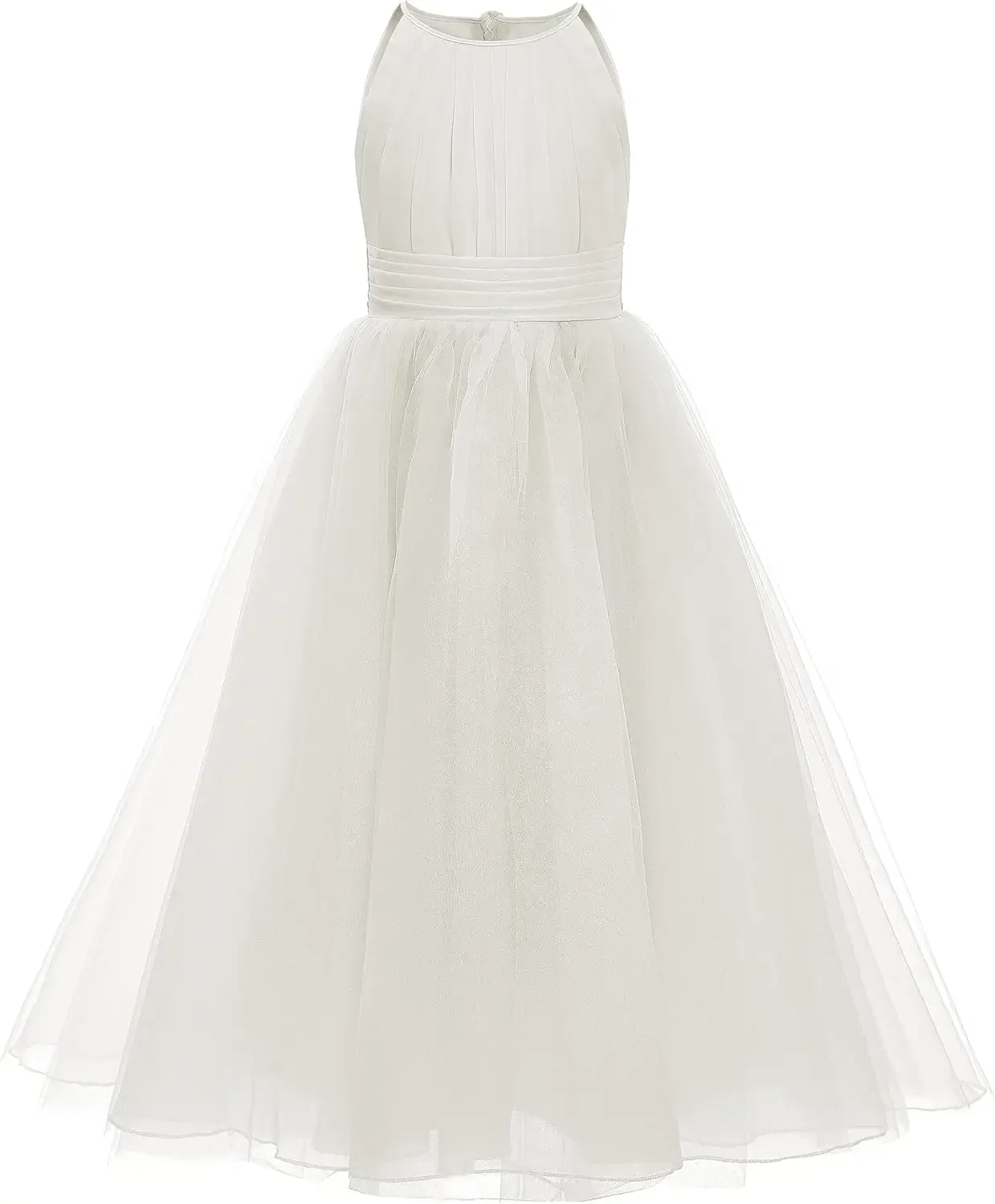 Flower Girls Tulle Chiffon Dresses Kids Wedding Party Pageant Ball Gowns party dresses  girls dresses for party and wedding