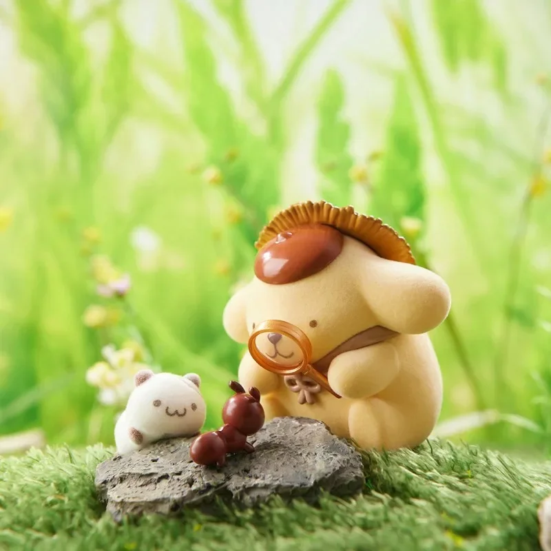 Caja ciega de perro pudín, figuras de juguete de la serie Four Seasons, figuras de acción bonitas, cajas sorpresa, decoración del hogar, regalos de cumpleaños para niñas