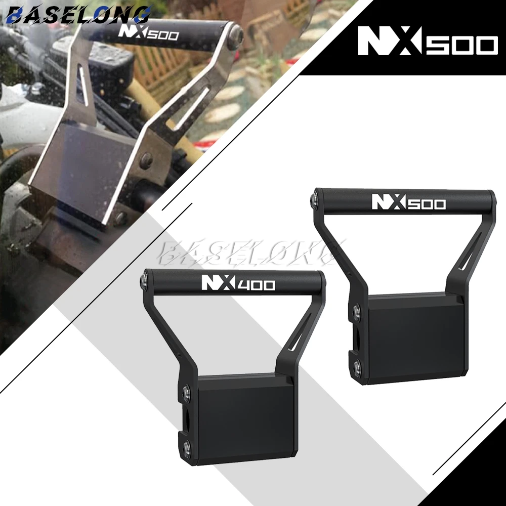 

For Honda NX400 NX500 CB400X CB500X 2019-2026 Motorcycle Navigation Mobile Phone GPS Plate Bracket Stand Holder Phone Support