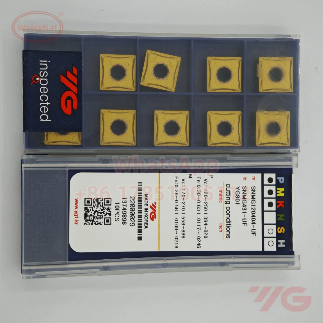 YG-1 SNMG 120404 -UF YG801 超硬インサート SNMG インサート
