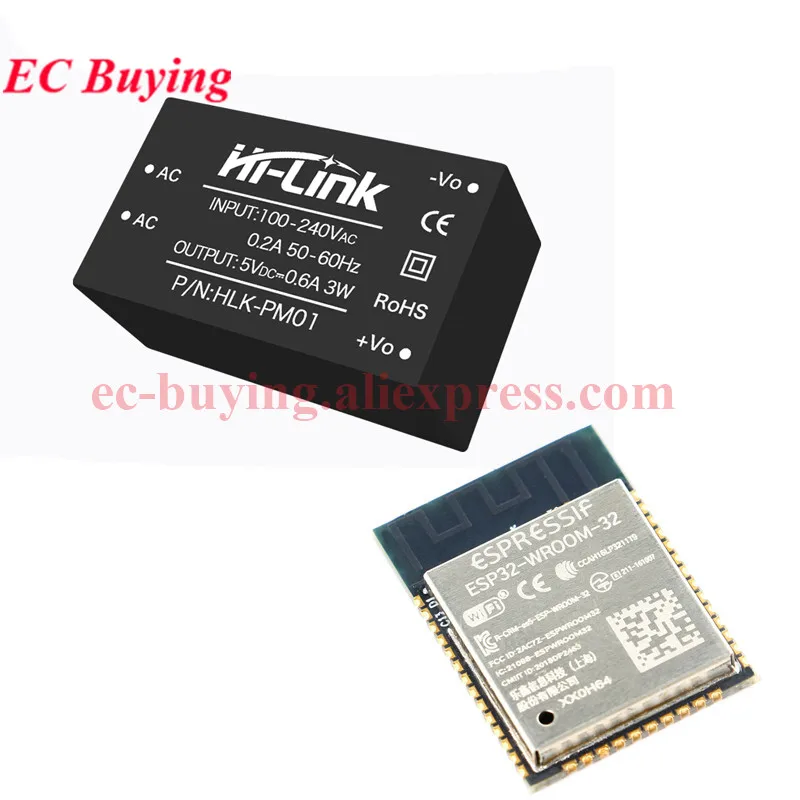 

10pcs HLK-PM01 10pcs 4mb ESP32-WROOM-32-N4 (Please Donot Order Unless I Told You To)