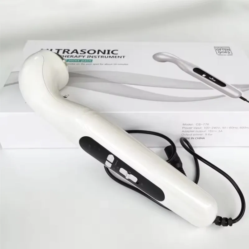 Physical Therapy Beauty Instrument for Shoulders Neck Lumbar Vertebrae and Muscles with Terahertz and Ultrasonic Massage