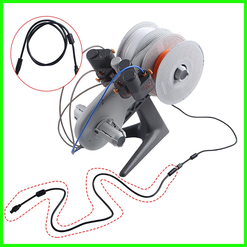 

Для Bambu Lab AMS Lite 1M 4-контактный удлинительный кабель для 3D-принтера Bambulab A1/A1mini