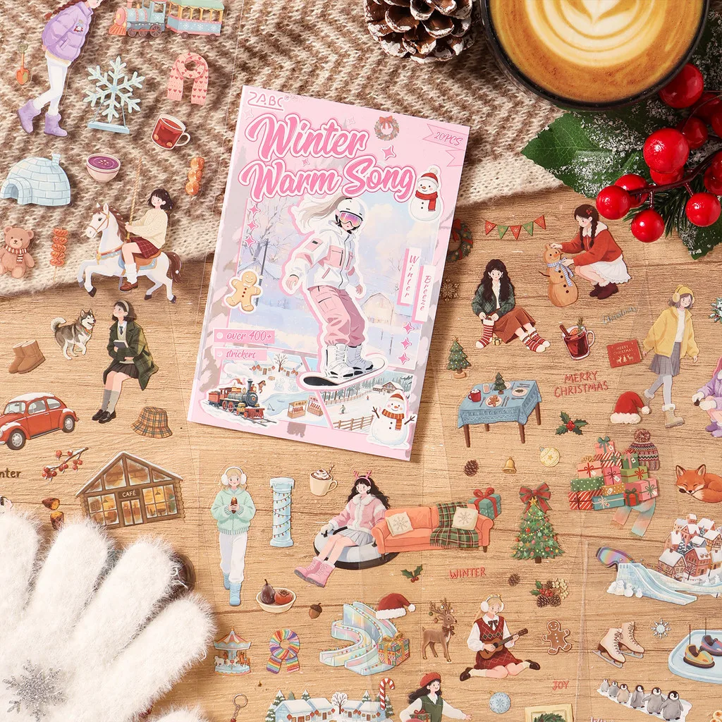 Journamm 20 Sheets PET Die Cut - Phone Cases Junk ulasan dan harga