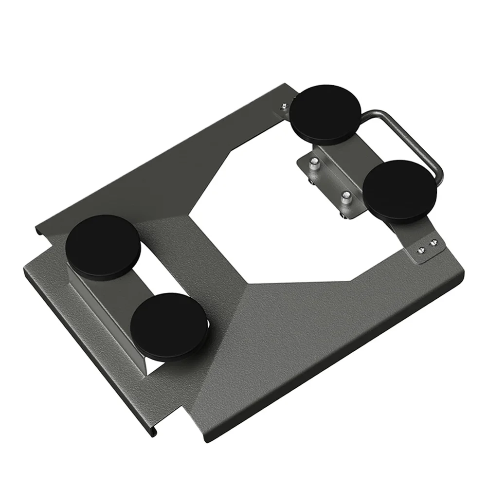 For High Speed Driving Magnetic Car Roof Mount Strong Magnet Bracket Black Practical Installation Kit Quick Use