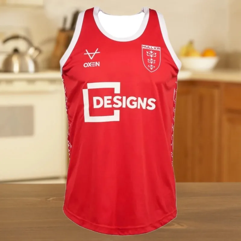 

MOTO-Rugby jersey England men's oversized casual quick drying training vest