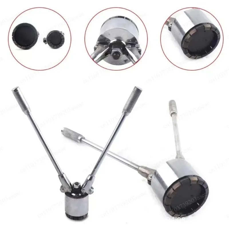 Drum Lid Crimping Tool Manual Barrel Cap Sealer For 200L Metal Oil Drum Bucket Hand‑Operated Bung Closing Equipment