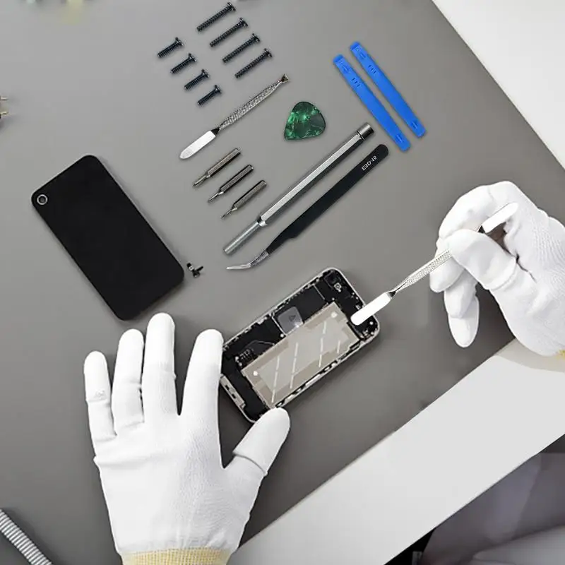 Ferramenta de alavanca de abertura eletrônica, precisão profissional, suprimentos de remoção de alavanca, conjunto de pinças antiestáticas para celular e computador