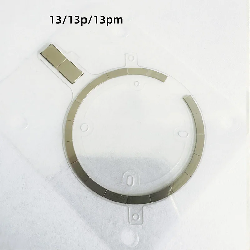 10Pcs For Magsafe Magnetic Ring Wireless Charging Magnet Module Replacement Housing Parts Fit for iPhone 12/13/14/15/16/17 Pro view 4