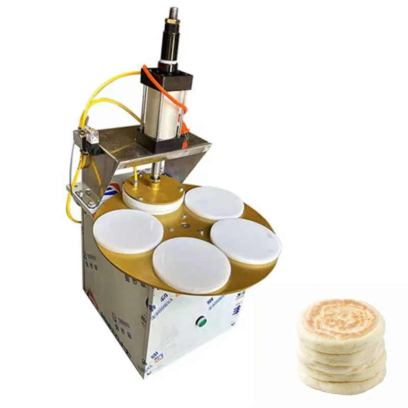 Electric 5 Plate Rotary Chapati Maker Tortilla Press Home Use Flatbread Press