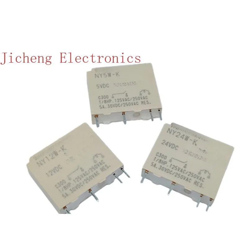 

10PCS NY5W-K NY12W-K NY24W-K 4-pin set of normally open relays, brand new and original