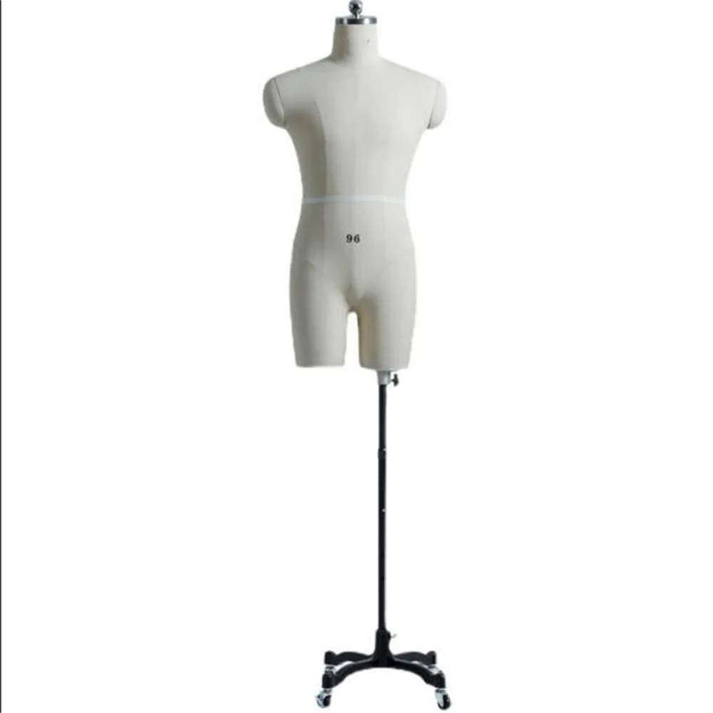 International Male Body Cotton Hand Mannequins, Sewing for Clothes, Fat Model, Universal Base Scale, Jersey Can Pin, E043, 1Pc