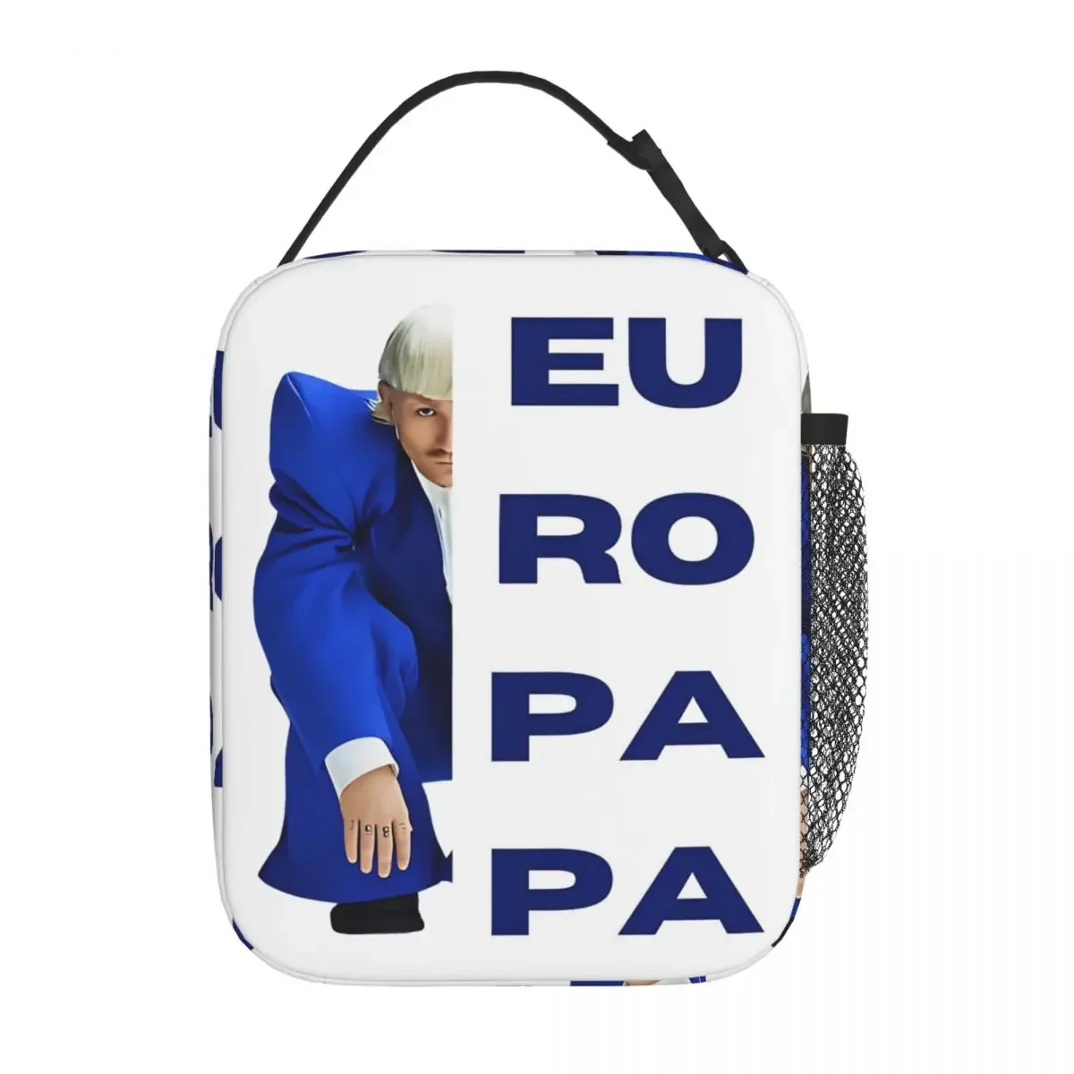 Joost Klein Europapa Eurovisions 2024 Insulated Lunch Bags Food Container Reusable Cooler Thermal Lunch Boxes For Picnic