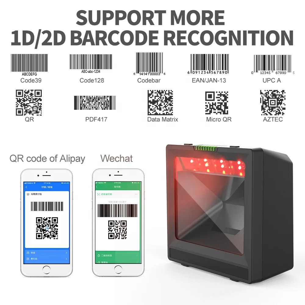 Xincode 2D Fixed barcode scanner Module Fix Mounted Embedded 1D Qr Bar Code Reader Module For Price Checker