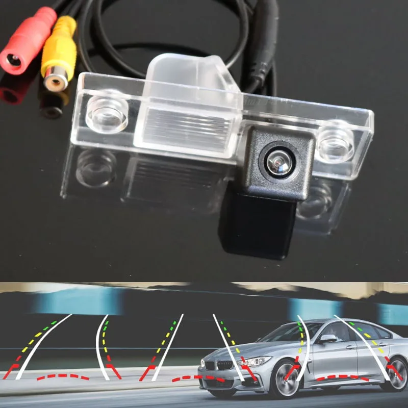 Car Intelligent Dynamic Trajectory Reverse Camera For Chevy Chevrolet Spark Beat M300 2009~2019 For Daewoo Matiz Creative M300