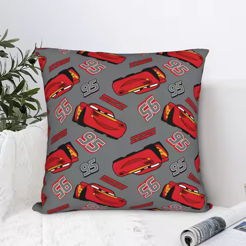 Lightning MCqueen Pillow Case Comfy Pillow Cover For Office Car Home Decor Funny Pillowcases