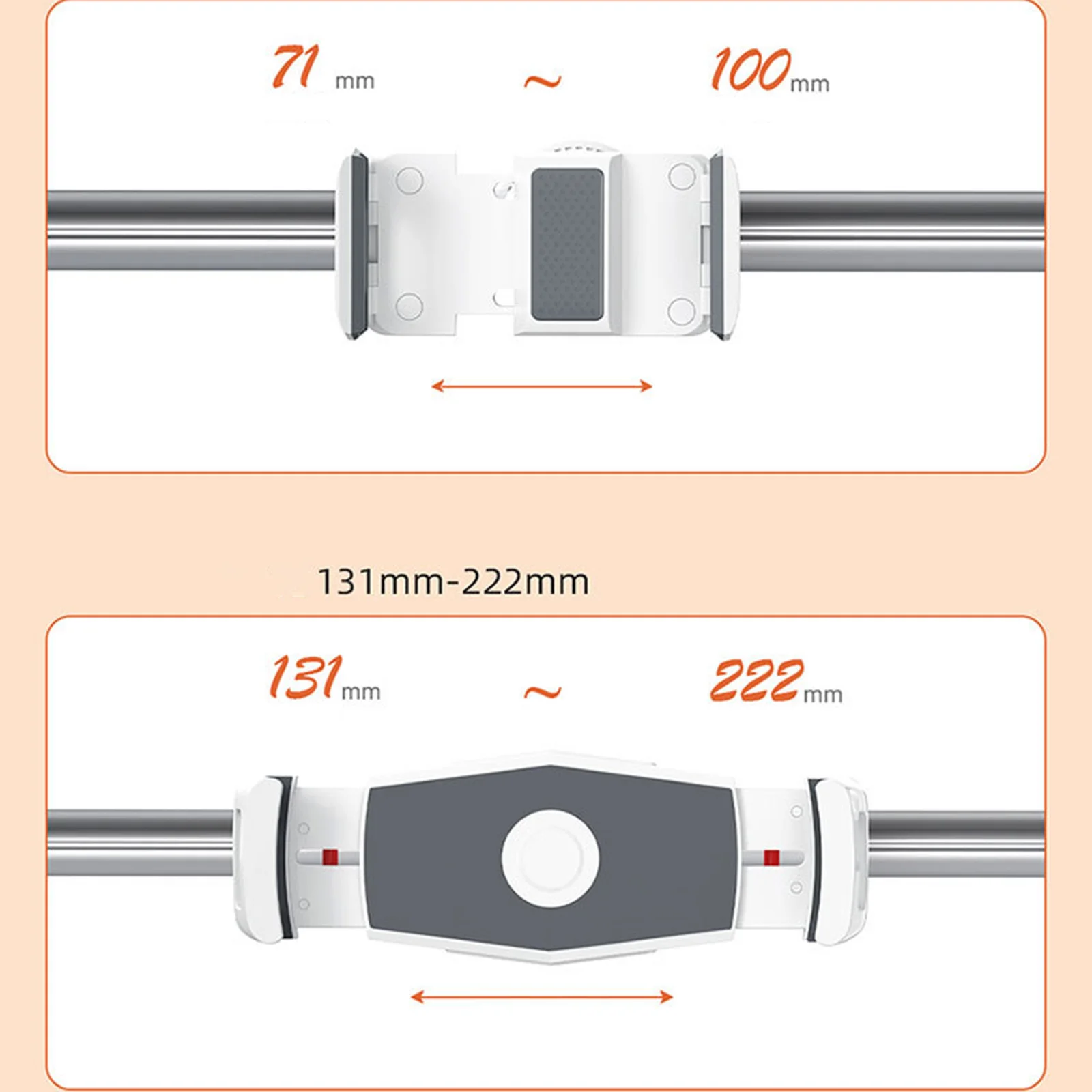 Mount Stand Telescopic Rotating Mount Tablet Support Portable 360 Degree Adjusted Cell Phone Holder for Bed for Office Desktop
