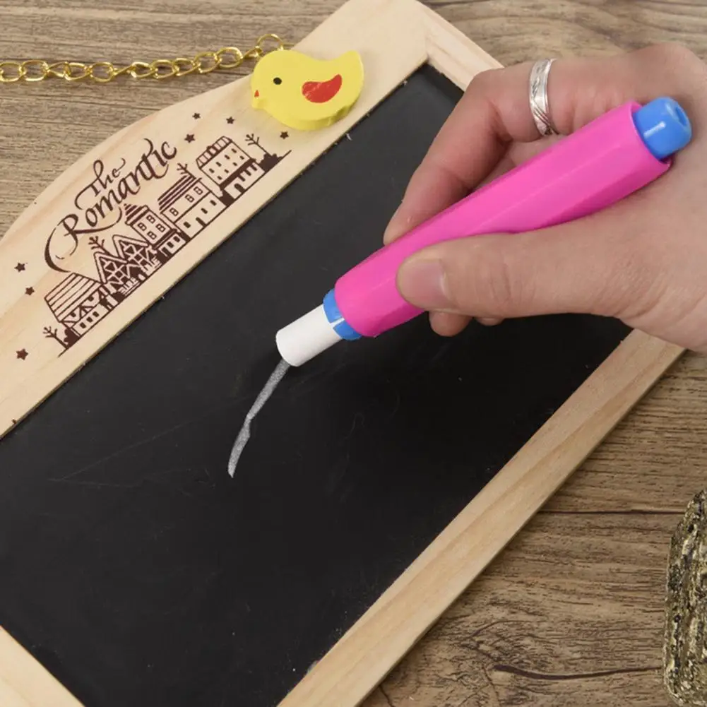 الطباشير كليب 10 قطعة مفيدة السلس مريحة مكتب التدريس الطباشير القلم كليب أصحاب اللوازم المدرسية