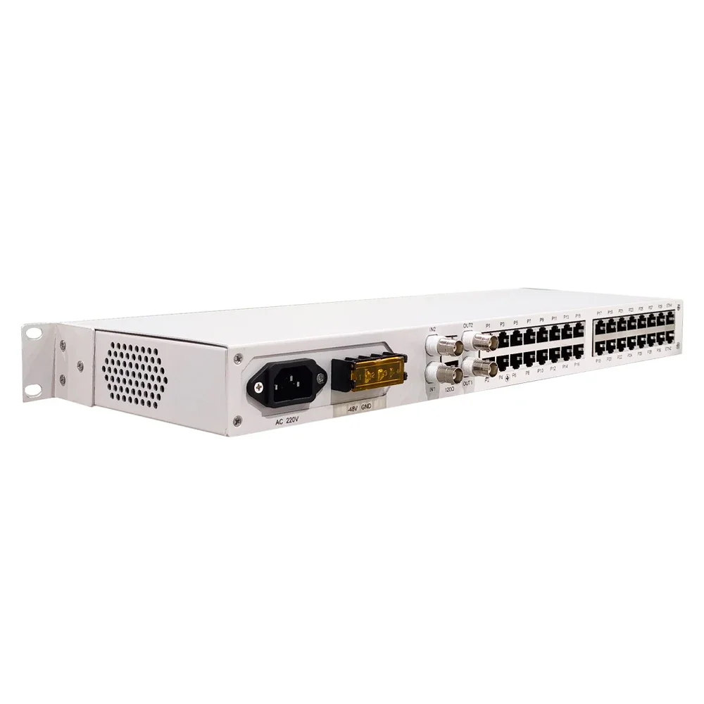 Ethernet Over Approved Voice to Fiber Converter Channel Multi-Service Cross Connect Multiplexer PCM-Telecommunications Product