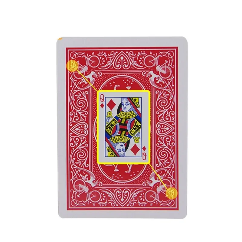 Marked Cards Stripper Deck Playing Cards Magic Tricks Poker Magia Close Up Street Illusions Gimmicks Mentalism Props Kids Toys