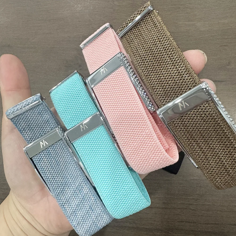 Replacement Wristband For WHOOP 5.0 Watch Strap Band Nylon W Logo Bracelet Woven Elastic Diamond Design WHOOP 5.0 Sports