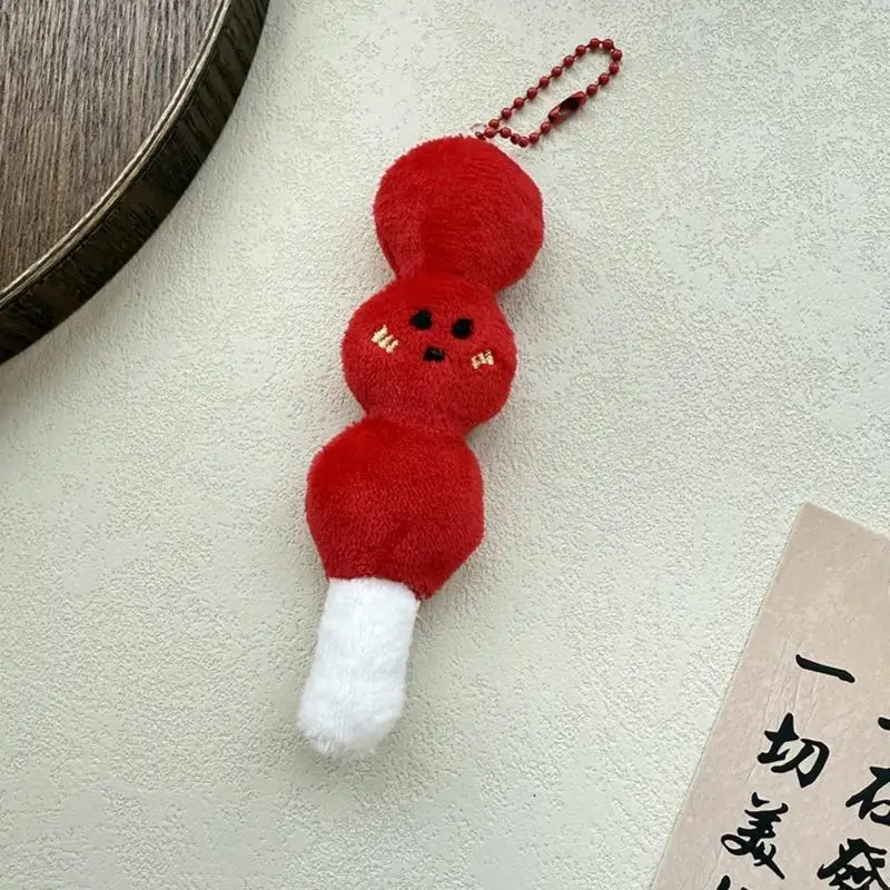 Y4QA Cartoon Keychains Funny Keyrings Potato Christmas Gift Christmas Birthday Party Vending Machine Supply