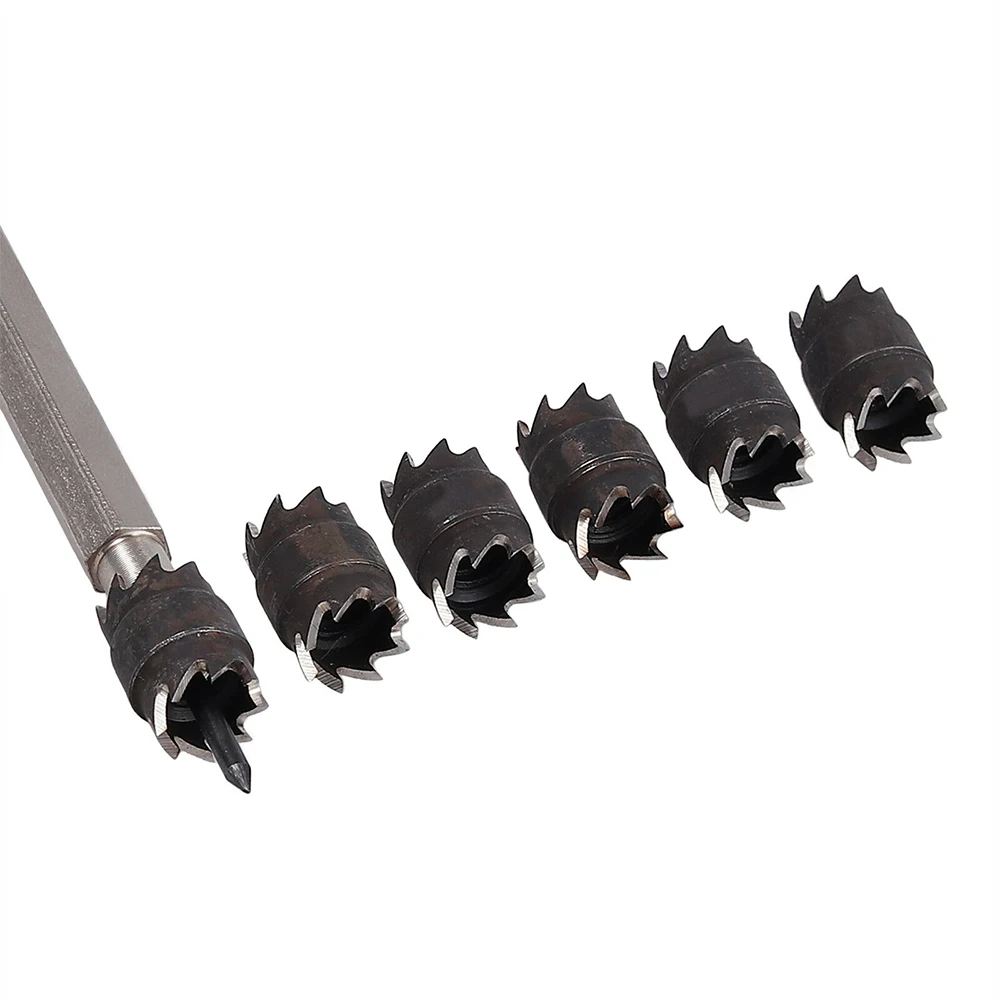 10pcs Power Tools High Speed Drill Bits Double Sided Hex Shank Spot Weld Cutter Electric Professional Rotary Head HSS Repair