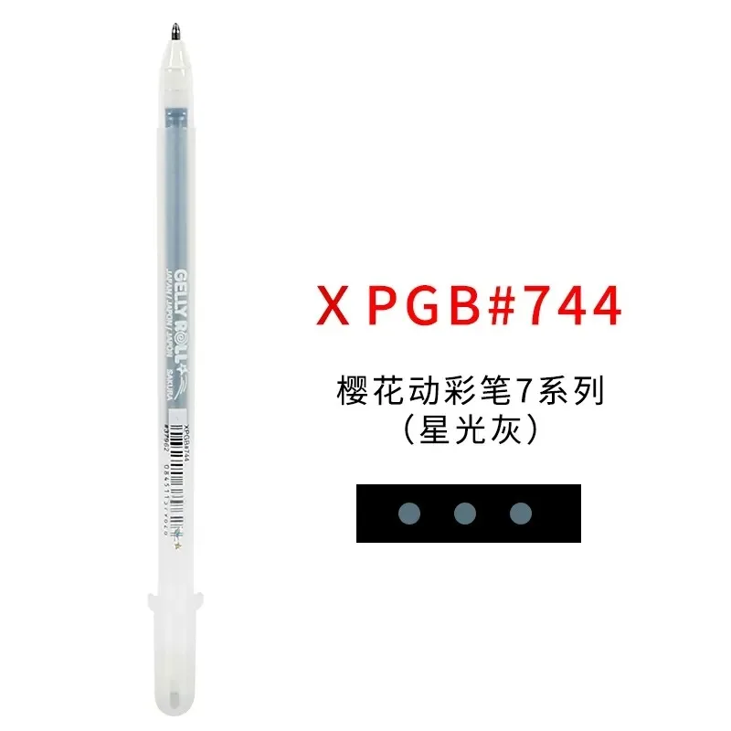 1/3PCS SAKURA Gelly Roll Gel Pennen Hoogtepunt Marker voor Journaling Art Tekening Klassieke Witte Inkt Diverse punt Fijn Medium Vet