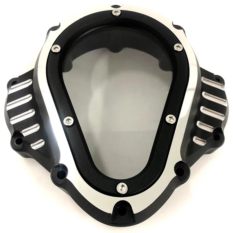 

For Indian Springfield Dark Horse Chief Chieftain Roadmaster Engine Decorative Transparent Cam Cover Chrome Plated