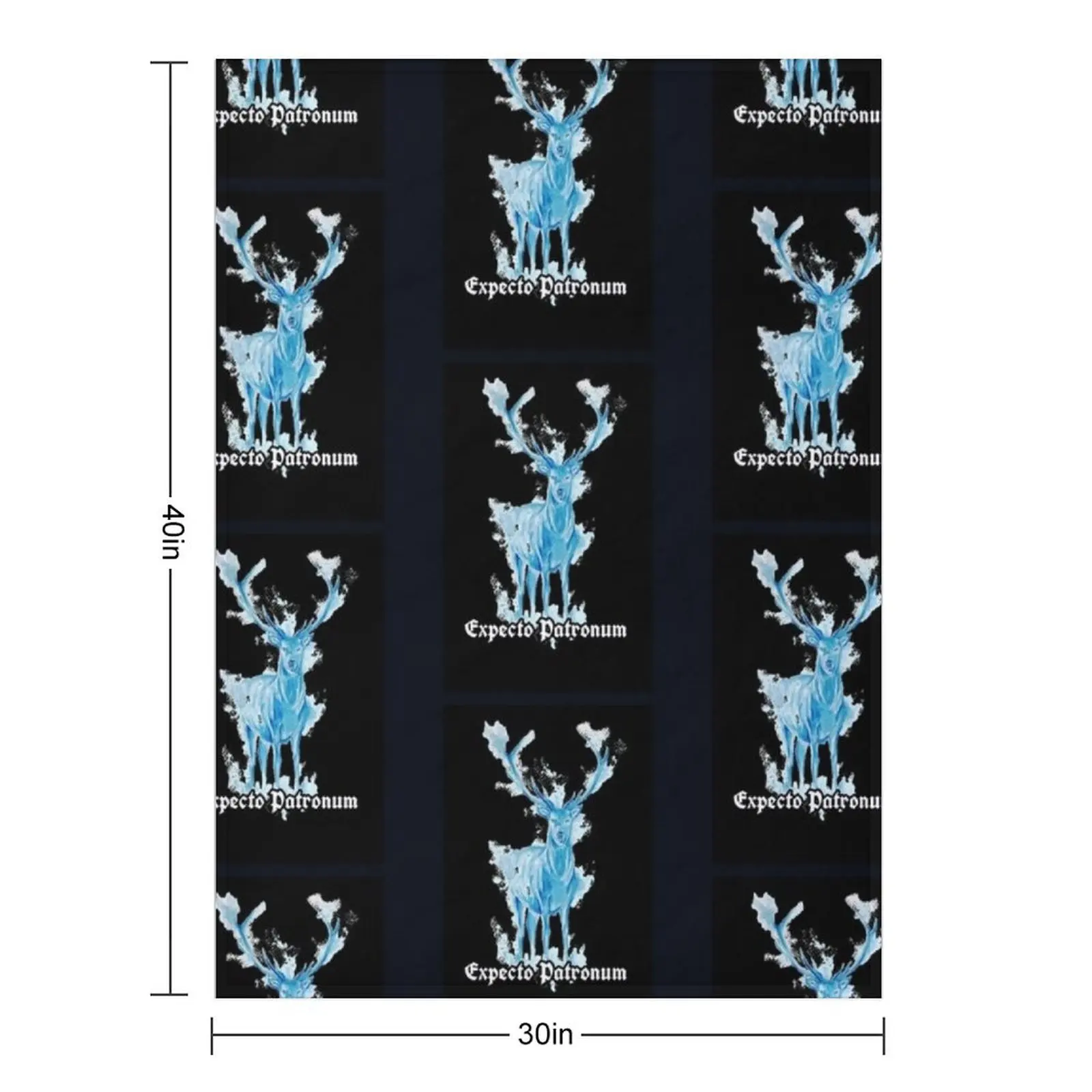 Expecto Patronum Throw Blanket christmas gifts Giant Sofa Plush for babies Blankets