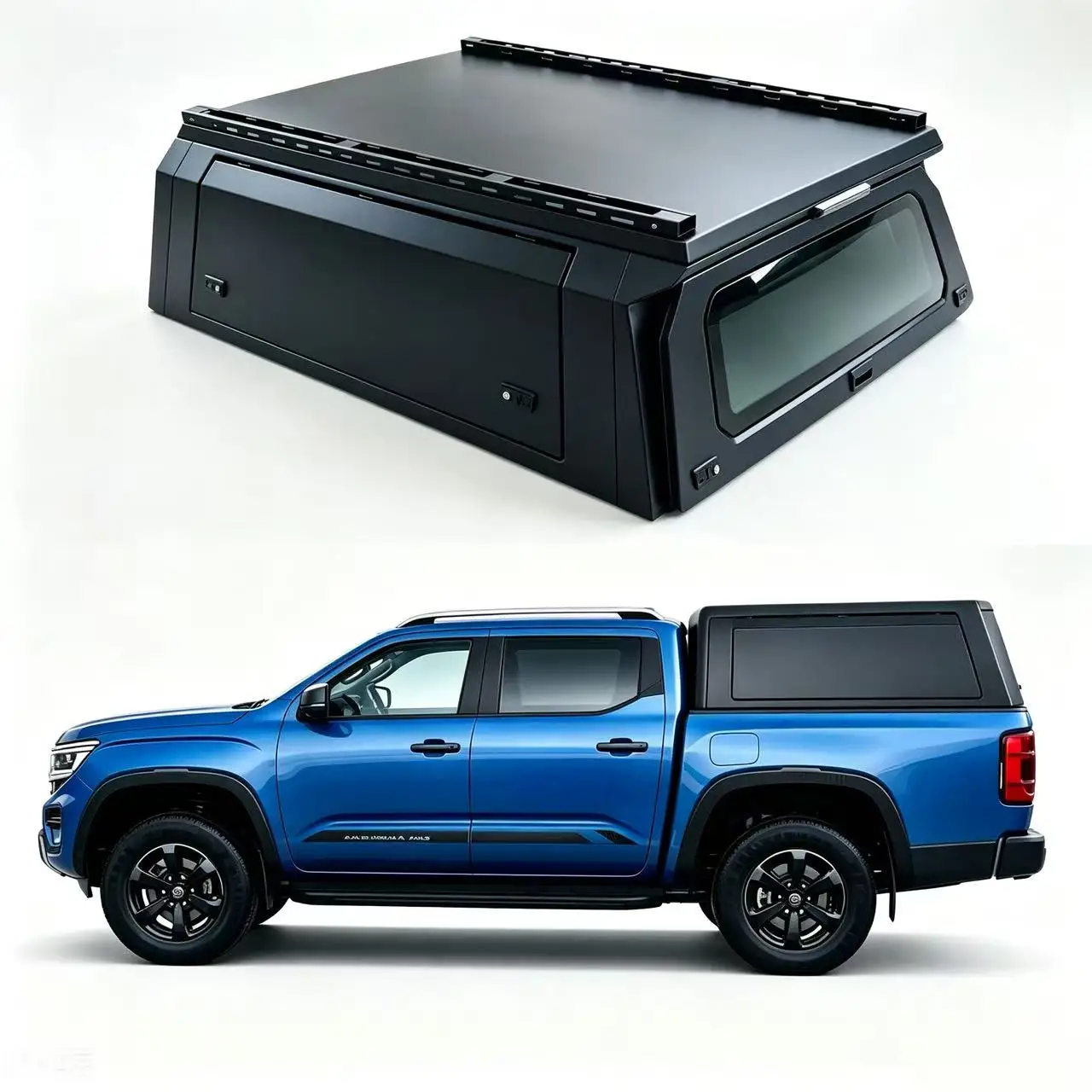 Steel Frame Truck Canopy Utility Canopy Cover For Volkswagen Amarok All Weather Commercial Cargo Transport