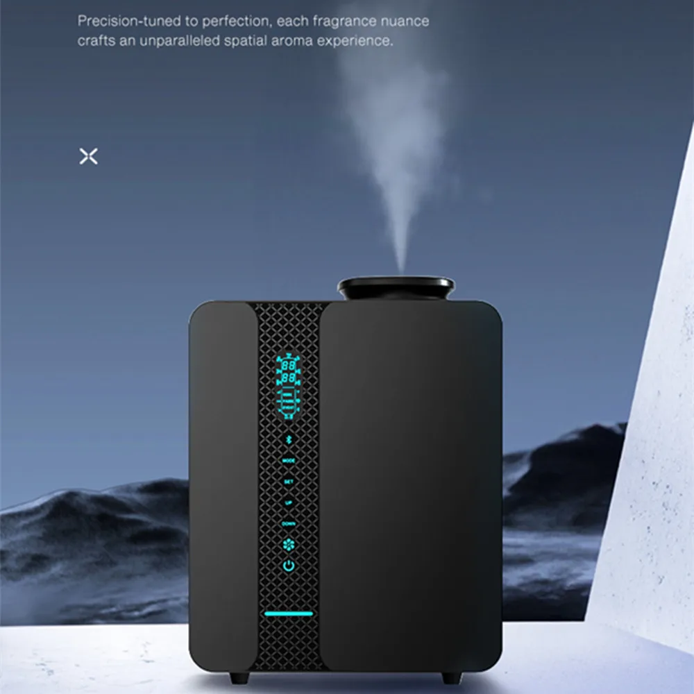 

500m³ Perfume Air Freshener 2025 New Home Fragrance Aroma Diffuser Water Free Essential Oil 200ML WIFI Bluetooth APP Machine