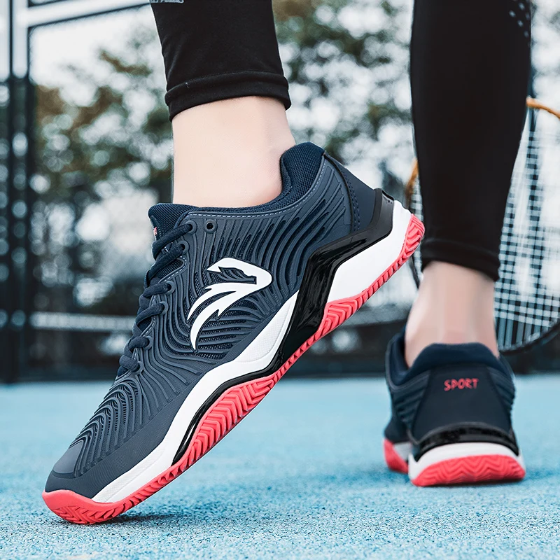 Badminton Shoes Men's Tennis Sports Shoes High Quality Comfortable Unisex Shoes Women's Non-slip Handball Shoes
