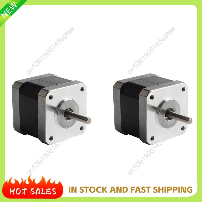 N88R 2X 3D Printer Anycubic Mega 42 Stepper Motor 1.5A 2 Phase 1.8° Stepper Angle No Connecting Cable 3D Printer Part