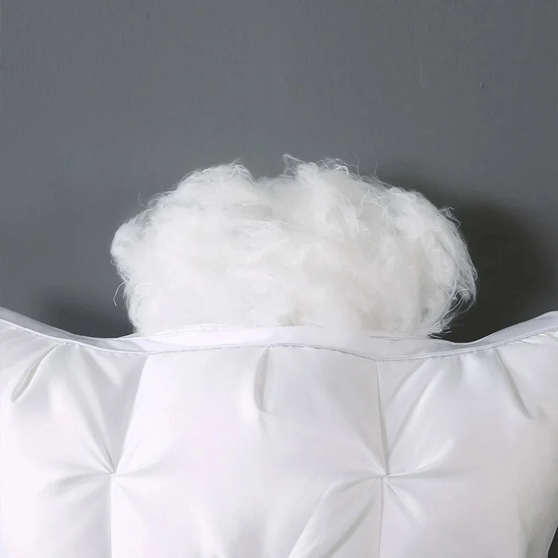 1 قطعة 48x74 سنتيمتر فندق الصف مصممة خصيصا لحماية العمود الفقري العنقي والنوم المعونة المنزل استخدام عنبر وسادة واحدة الأساسية