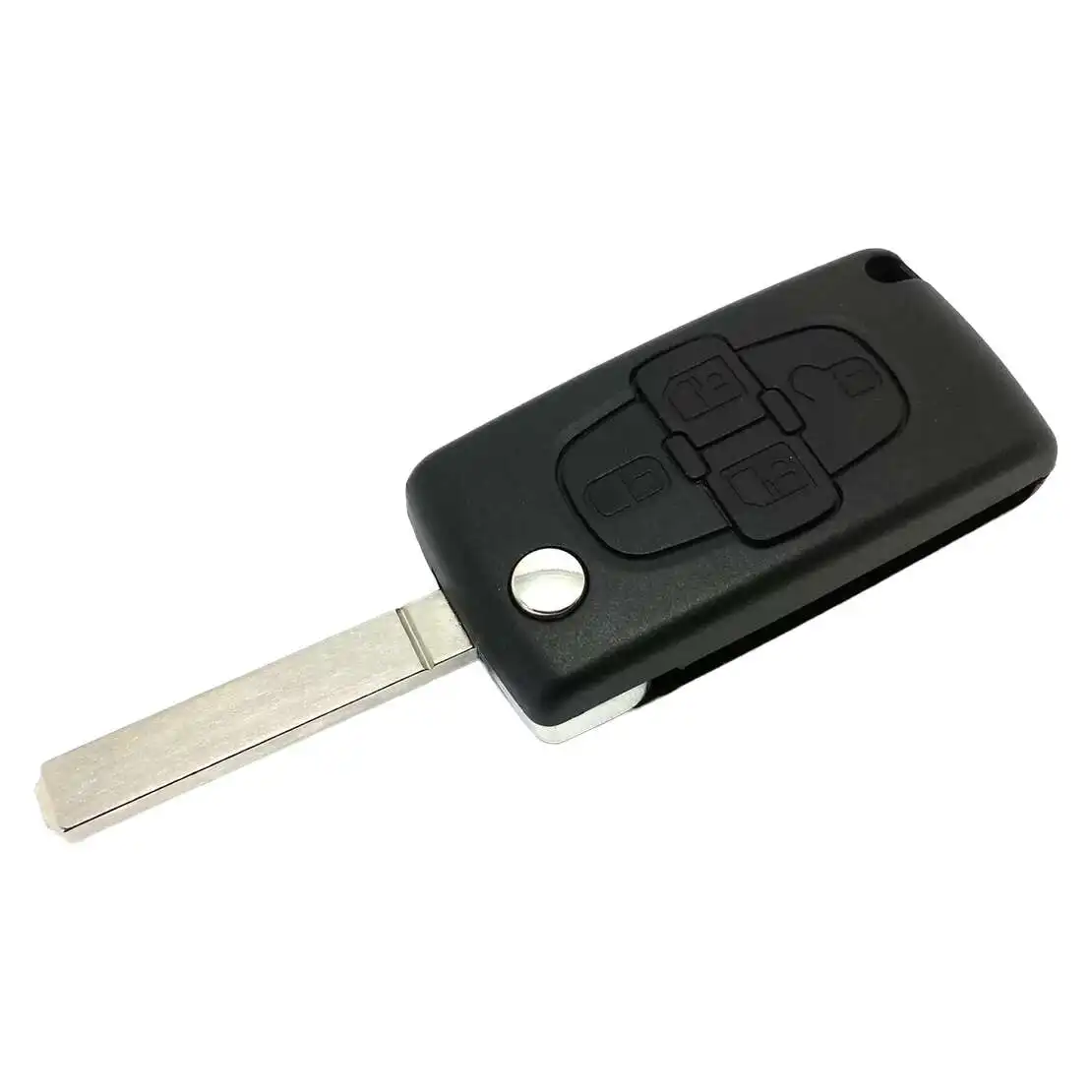 4 Buttons Remote Flip Key Fob Case Shell VA2 Blade Fit for Peugeot 807 1007 Citroen C8 2005 2006 2007 2008 2009