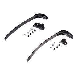 1 Set Replacement Sturdy Inline Roller Skating Skate Shoes Energy Strap With Screws Nuts + Buckle Black Scooter Parts Accessory