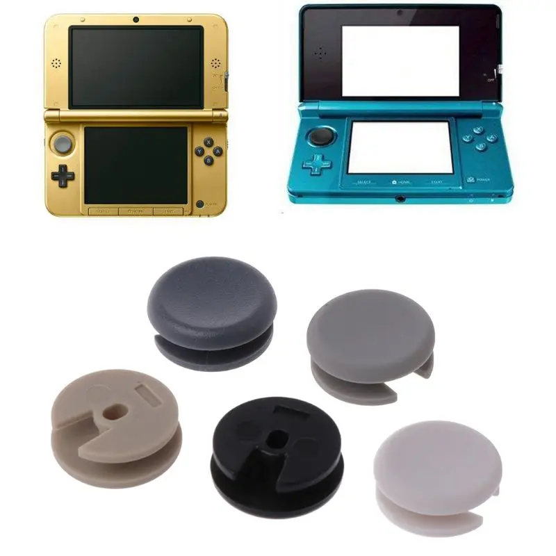 R91A 5x Thumb Stick Grip ฝาครอบ Controller ปุ่มวงกลมสำหรับ 3DS 3DSLL 3DS XL