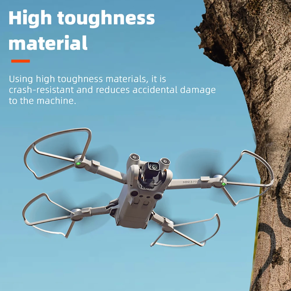 المروحة الحرس ل DJI Mini 3 برو الطائرة بدون طيار الإفراج السريع المروحة واقية حلقة حامي ل الطائرة بدون طيار المضادة للتصادم الملحقات