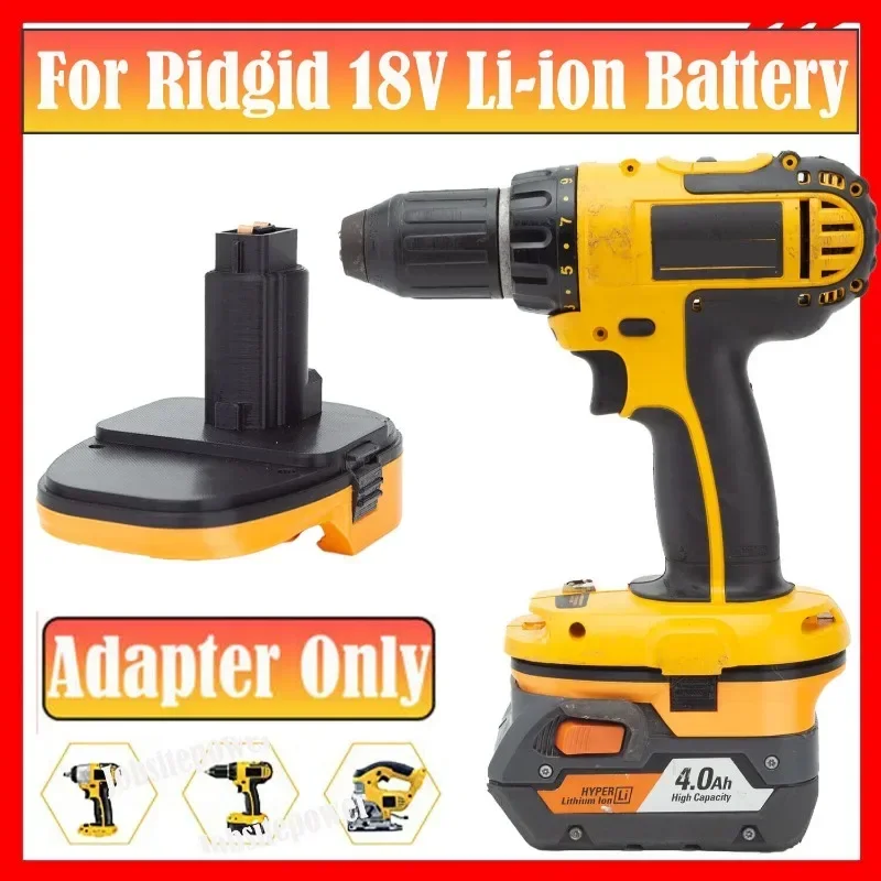 Imagem -02 - Conversor Adaptador de Bateria para Dewalt Ferramentas sem Fio Funciona com Ridgid Aeg 18v Xrp Ferramentas Não Incluídas e Bateria