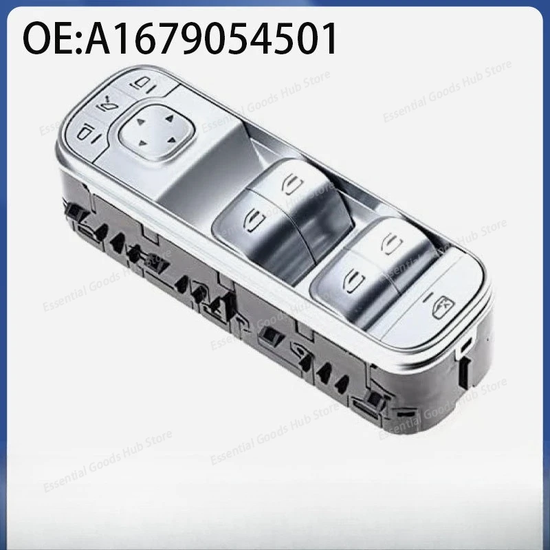 

A1679054501 подходит для переключателя управления стеклоподъемником для автомобилей Mercedes-Benz 2018 GLS и GLE.