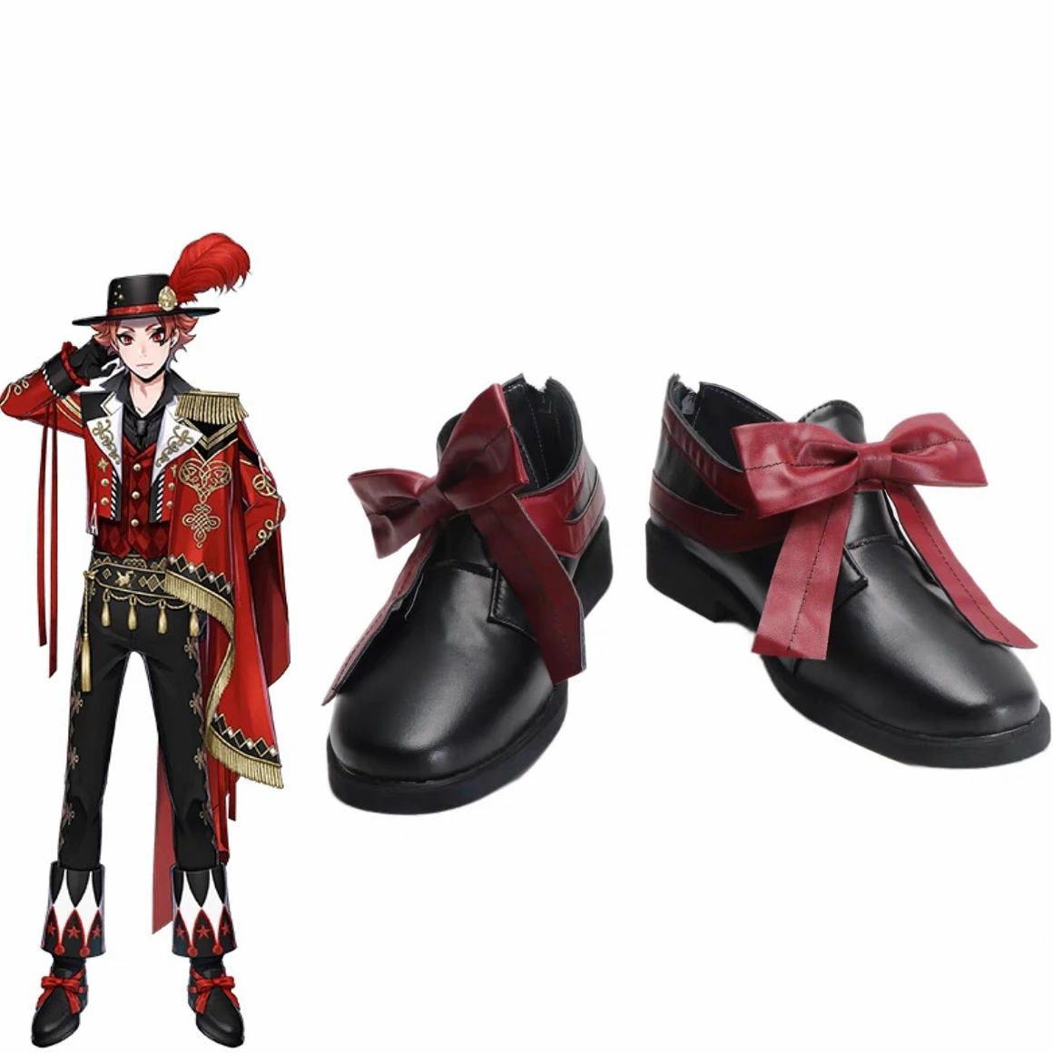 

Ace Cosplay Shoes Halloween Christmas Role Playing Comic Exhibition Game Anime Shoes Twisted Wonderland