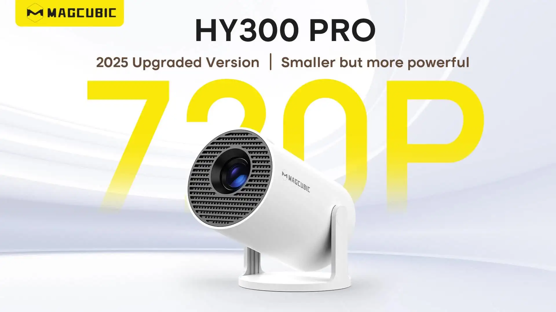 Magcubicプロジェクター 8K HD Android14 HY300 Pro Wifi6 290ANSI